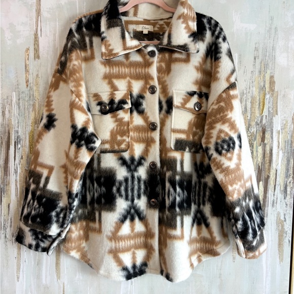 Camel Aztec Jacket - Picture 3 of 5